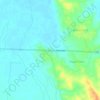 Matubog topographic map, elevation, terrain