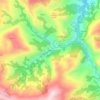 Merilla topographic map, elevation, terrain