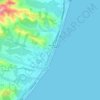 Monasterace Marina topographic map, elevation, terrain