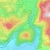Pölling topographic map, elevation, terrain