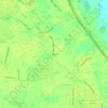 Pilette topographic map, elevation, terrain