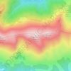 Rocher de Batail topographic map, elevation, terrain