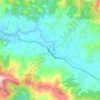 Tharpu topographic map, elevation, terrain