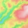 Lasbros topographic map, elevation, terrain