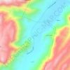 Al Hazm topographic map, elevation, terrain