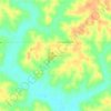 Amish topographic map, elevation, terrain