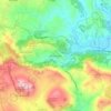 Ribas de Baixo topographic map, elevation, terrain