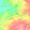 La Croix au Bal topographic map, elevation, terrain