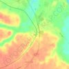 Cady topographic map, elevation, terrain