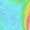 Zemono topographic map, elevation, terrain