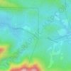 Hummingbird Gap topographic map, elevation, terrain