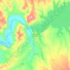 Poblado del Negratín topographic map, elevation, terrain
