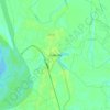 Dewanganj topographic map, elevation, terrain