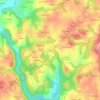 Mezomeur topographic map, elevation, terrain