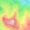 Campanil topographic map, elevation, terrain