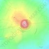Teuhtli topographic map, elevation, terrain