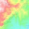 Matas dos Correias topographic map, elevation, terrain