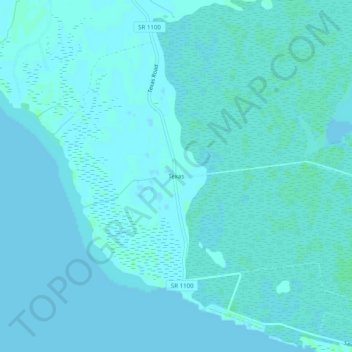 Texas topographic map, elevation, terrain