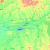 Fushun topographic map, elevation, terrain