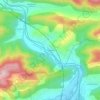 Peredilla topographic map, elevation, terrain