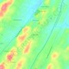 Hickory Hills topographic map, elevation, terrain