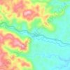 La Floresta-Maceo topographic map, elevation, terrain