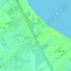 Bayview topographic map, elevation, terrain