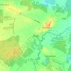 Mosty topographic map, elevation, terrain