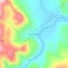 Barra do Vereda topographic map, elevation, terrain