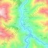 Balag topographic map, elevation, terrain