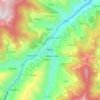 Maçka topographic map, elevation, terrain