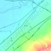 张兰镇 topographic map, elevation, terrain