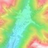 Dörfl topographic map, elevation, terrain