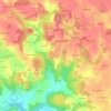 Quelven topographic map, elevation, terrain