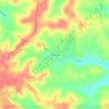 Owensburg topographic map, elevation, terrain