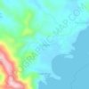 Cagraray topographic map, elevation, terrain