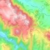 Chaspinhac topographic map, elevation, terrain