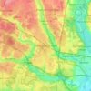 Gerrards Cross topographic map, elevation, terrain