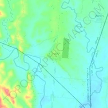 Dummon topographic map, elevation, terrain