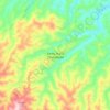 Santa María Chiquimula topographic map, elevation, terrain