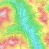 Casterino topographic map, elevation, terrain