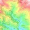 Arukharka topographic map, elevation, terrain