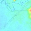 Usonga topographic map, elevation, terrain