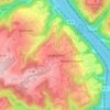 Langscheid topographic map, elevation, terrain