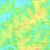 Chazelles topographic map, elevation, terrain