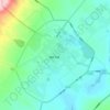 Ulaan topographic map, elevation, terrain