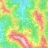 Castello topographic map, elevation, terrain