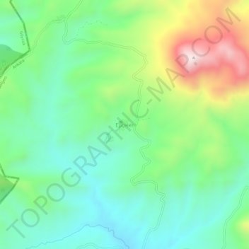 Epçeler topographic map, elevation, terrain