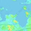 Crow Point topographic map, elevation, terrain