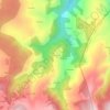 A Trousa topographic map, elevation, terrain